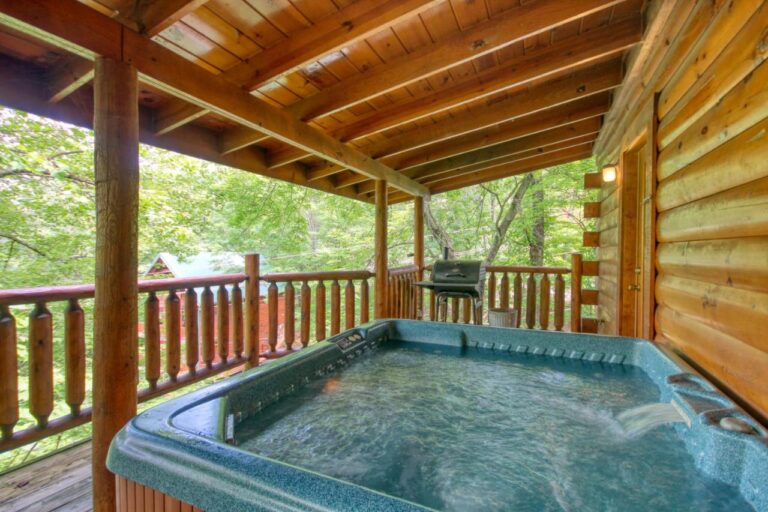 american treehouse #1708 hottub