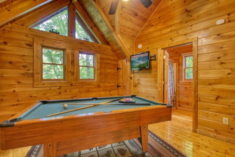 american treehouse #1708 pool table