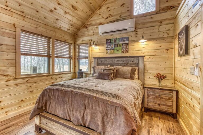 owls nest tree house bedroom