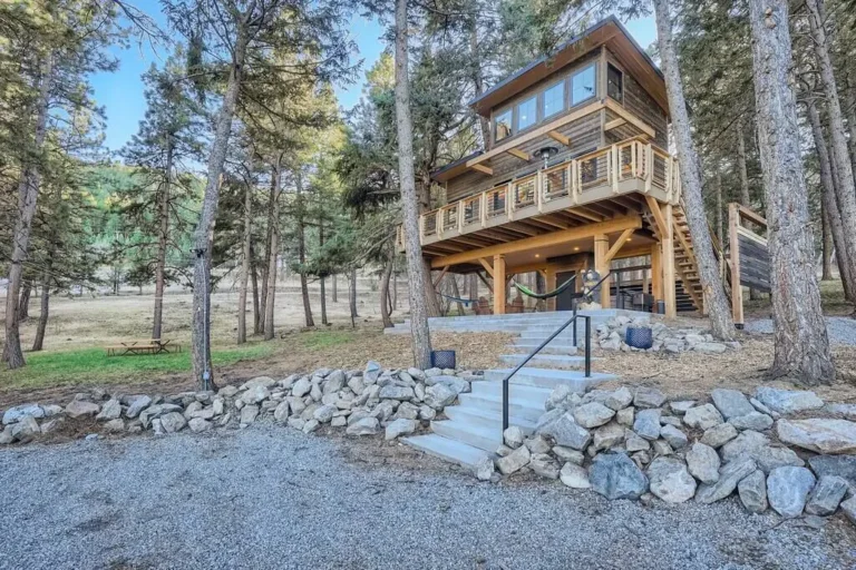 Upscale Mountain Treehouse1