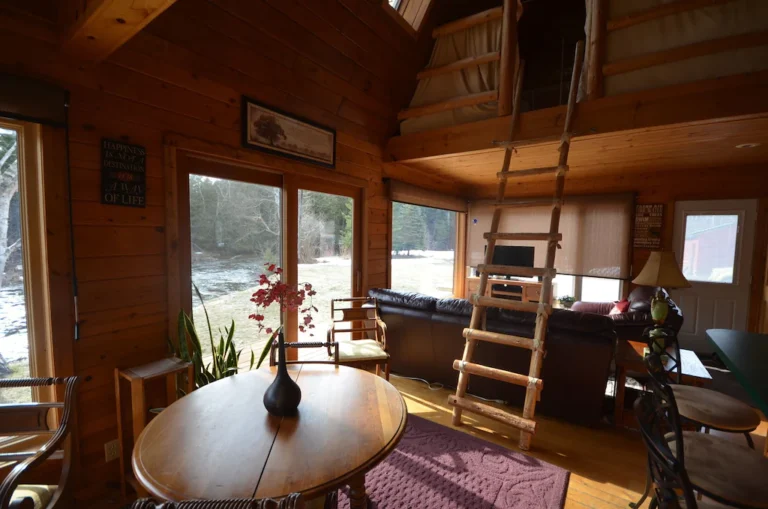 Riverfront cabin4