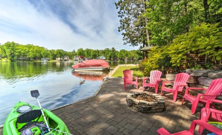 Waterfront Lake Cabin